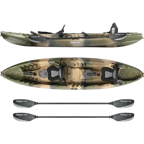 Elkton-Outdoors-Hard-Shell-Recreational-Tandem-Kayak